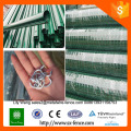 euro style green color pvc coated holland wire mesh fence